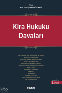 Kira Hukuku Davaları (Ciltli)