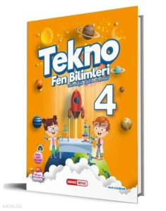 Kırmızı Beyaz 4. Sınıf Tekno Teknolojik Eğitim Destekli Fen Bilgisi