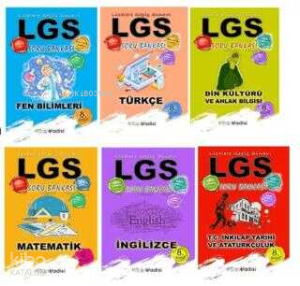 Kitap Vadisi 8. Sınıf LGS Soru Bankası Seti