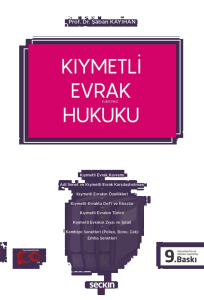 Kıymetli Evrak Hukuku