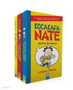 Kocakafa Nate Serisi Seti 1 - 3 Kitap Takım
