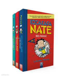 Kocakafa Nate Serisi Seti 2 - 3 Kitap Takım