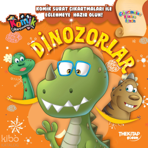 Komik Çıkartmalarım - Dinozorlar