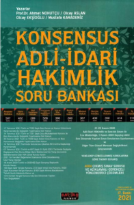 Konsensus Adli - İdari Hakimlik Soru Bankası 2021