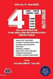 Konularına Göre Tasnif Edilmiş Tamamı Çözümlü Maliye Soruları