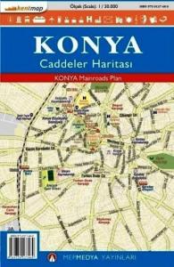 Konya Caddeler Haritası