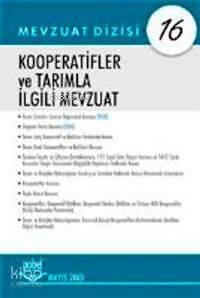 Kooperatifler ve Tarımla İlgili Mevzuat