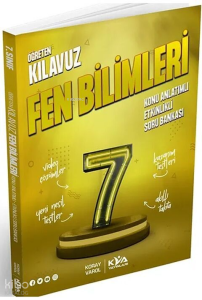 Koray Varol Akademi 7. Sınıf Öğreten Kılavuz Fen Bilimleri Konu Anlatımlı Etkinlikli Soru Bankası