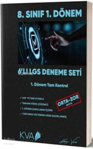 Koray Varol Akademi 8. Sınıf LGS 1. Dönem 6'lı Deneme Seti
