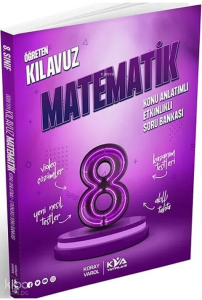 Koray Varol Akademi 8. Sınıf Öğreten Kılavuz Matematik Konu Anlatımlı Etkinlikli Soru Bankası