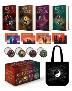Kötü Çocuk Serisi 4 Kitap;(Kutulu Ciltli Set)