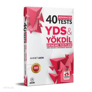 KPDS ve ÜDS Deneme Testleri - 40 Advanced Tests