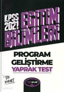 KPSS 2021 Eğitim Bilimleri Program Geliştirme Yaprak Test