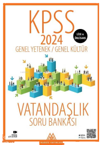 KPSS 2024 Genel Kültür / Genel Yetenek Vatandaşlık Soru Bankası