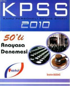 KPSS 50'li Anayasa Denemesi