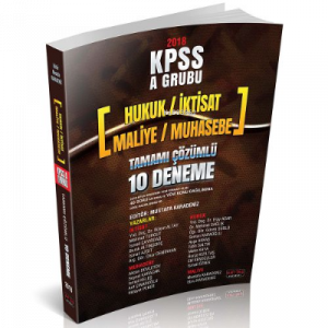 KPSS A Grubu 40 Soruluk 10 Deneme Tamamı Çözümlü 2018