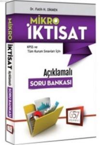 KPSS A Grubu Mikro İktisat; Açıklamalı Soru Bankası