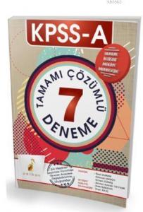 KPSS A Grubu Tamamı Çözümlü 7 Deneme 2018