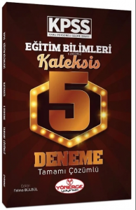 KPSS Eğitim Bilimleri Kateksis 5 Deneme Çözümlü