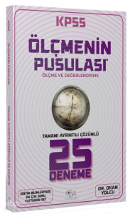 KPSS Eğitim Bilimleri Ölçme ve Değerlendirme 25 Deneme Çözümlü