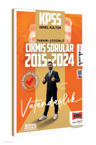 KPSS Genel Kültür Vatandaşlık Konularına Göre Düzenlenmiş Tamamı Çözümlü Çıkmış Sorular