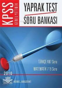 KPSS Genel Yetenek Yaprak Test / Soru Bankası
