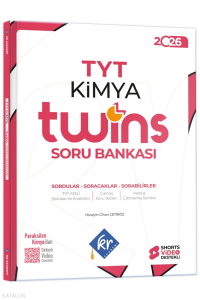 KR Akademi 2026 TYT Twins Kimya Soru Bankası