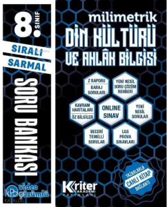 Kriter Akademi Yayınları Din Kültürü Soru Bankası- 8. Sınıf