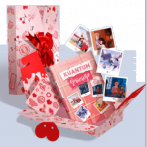 Kuantum Öpücüğü Sevgililer Günü Özel Kutulu Set