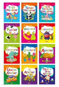 Küçük Kâşifin Boyama Kitabı ;10 Kitap