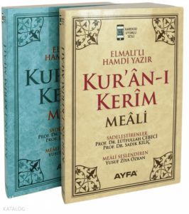 Kur`an-ı Kerim Meali Orta Boy 110