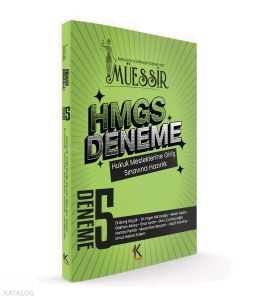 Kuram Kitap Müessir HMGS  Çözümlü 5 Deneme