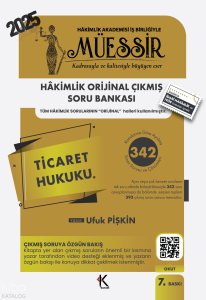 Kuram Kitap Müessir İdari Hâkimlik Ticaret Hukuku Soru Bankası