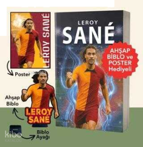 Leroy Sane - Ahşap Biblo ve Poster Hediyeli