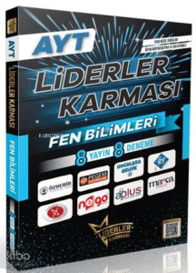 Liderler Karması AYT Fen Bilimleri Denemeleri - 8 Yayın 8 Deneme