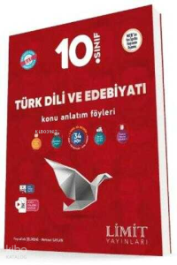 Limit 10. Sınıf Türk Dili ve Edebiyatı Konu Anlatım Föyleri