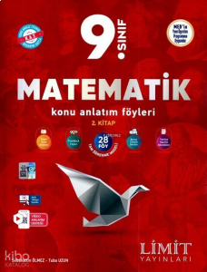 Limit Yayınları 9. Sınıf Matematik Konu Anlatım Föyleri 2. Kitap