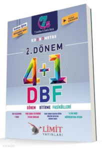 Limit Yayınları Kronometre 7,5 4+1 2.Dönem Bitirme Fasikülleri