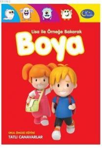 Lisa ile Örneğe Bakarak Boya Tatlı Canavarlar