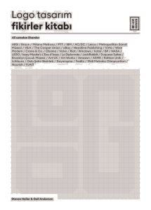 Logo Tasarım Fikirler Kitabı;40 Ustadan İlhamlar