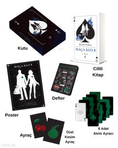 Maça Kızı 8 - 5. Kitap (Ciltli - Kutu)