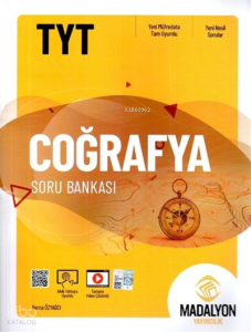 Madalyon Yayınları TYT Coğrafya Soru Bankası