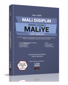 Mali Disiplin Tamamı Çözümlü Maliye Soru Bankası Savaş Yayınları 2022