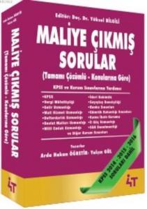 Maliye Çıkmış Sorular; Tamamı Çözümlü Konularına Göre