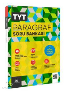Marsis Yayınları TYT Paragraf Soru Bankası 7 Branş Deneme İlaveli