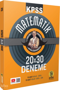 Matronik Yayınları KPSS Matematik 20X30 Deneme Sınavı