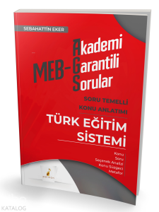 MEB – AGS Türk Eğitim Sistemi Soru Temelli Konu Anlatımı