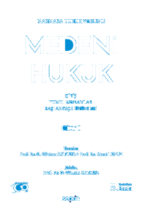 Medeni Hukuk Cilt: I