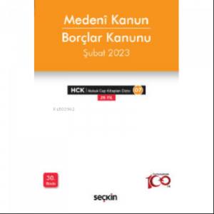 Medeni Kanun – Borçlar Kanunu (Cep)