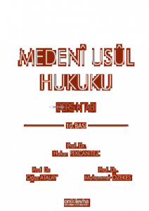 Medeni Usul Hukuku Ders Kitabı
